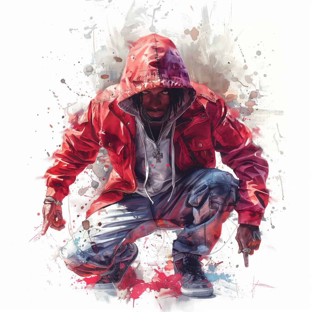 Prompt Extra Bold Art: Dynamic Urban Life Tattoo | Download Script for ...