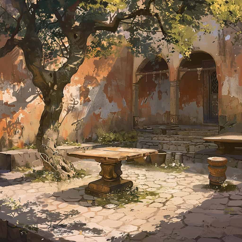 Skull and Bones Style: Illustrated Story Backgrounds - Image 7