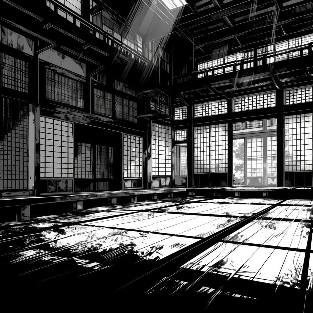 Classic Manga Art: Illustrated Story Backgrounds - Image 15