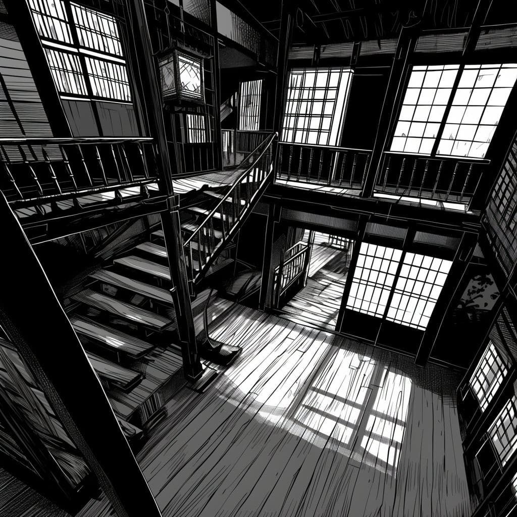 Classic Manga Art: Illustrated Story Backgrounds - Image 14