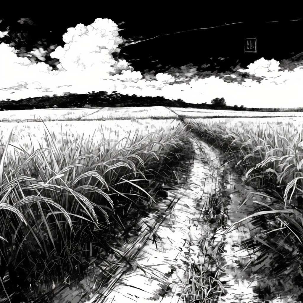 Classic Manga Art: Illustrated Story Backgrounds - Image 18