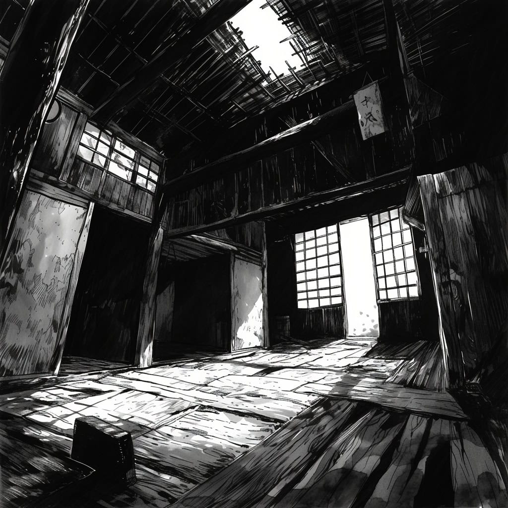 Classic Manga Art: Illustrated Story Backgrounds - Image 10