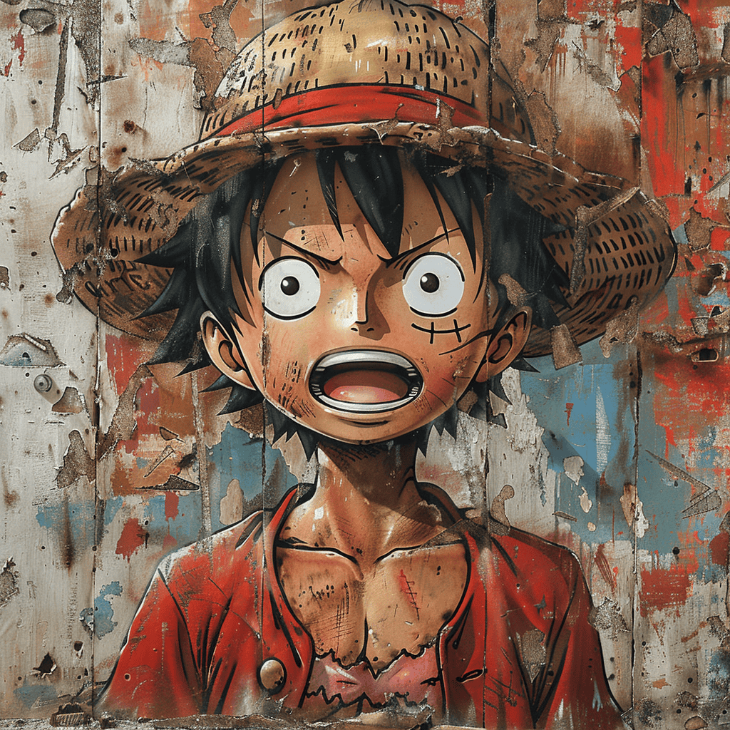 Anime character Graffiti Portrait - Image 5