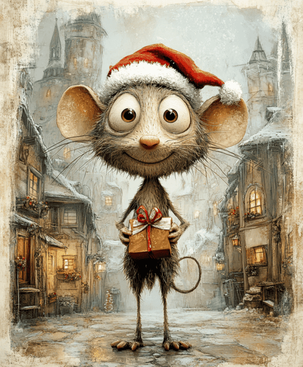 Holidays Creatures In Cozy Winter Villages - Image 4